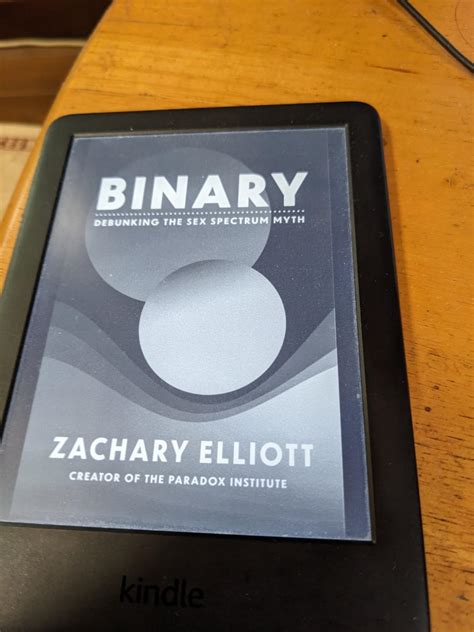 Amazon Binary Debunking The Sex Spectrum Myth Elliott Zachary A