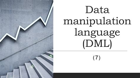 Data Manipulation Language Dml Youtube