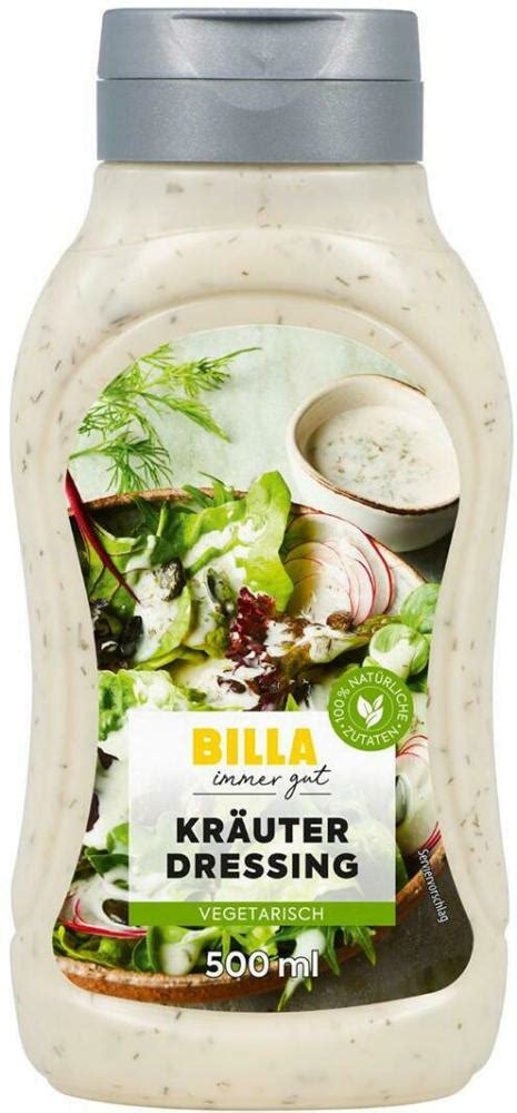 Billa Kr Uter Dressing Online Von Billa Wogibtswas At