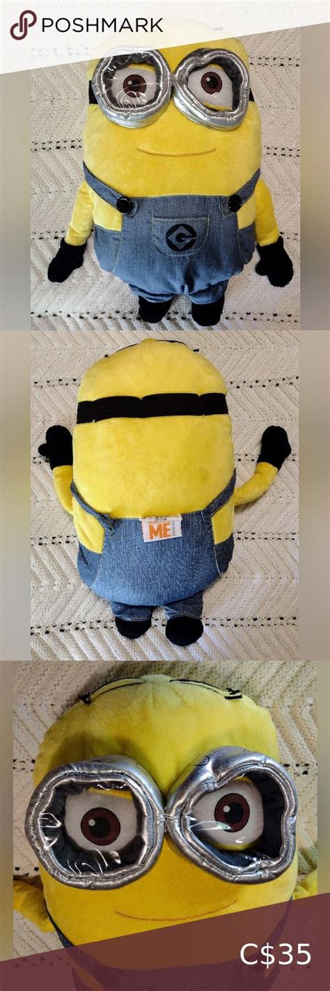 Despicable Me Bob The Minion Plush Toy Pillow Pocket 18 Inches Soft Pocket Pillow Plush Toy