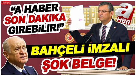 Zg R Zel Devlet Bah Eli Nin Imzas Yla Ok Bir Belge Ortaya Kt A