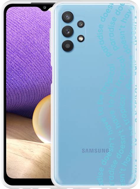 Samsung Galaxy A32 5G Hoesje Tropical Paradise Designed By Cazy Bol