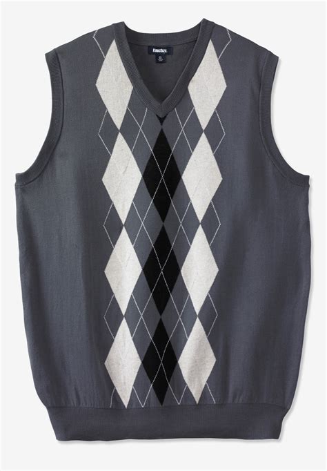 V Neck Argyle Sweater Vest Catherines