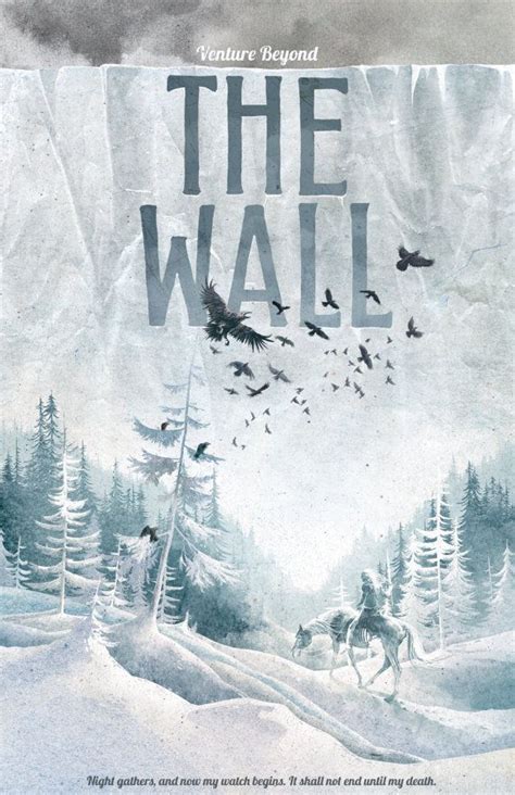 Game of Thrones Poster The Wall Travel Poster :::Print Details ...