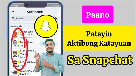 Paano I Off Ang Aktibong Katayuan Sa Snapchat I Off Ang Snapchat