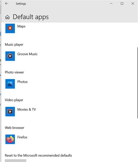 How To Set The Default Apps For Windows Activities And Extensions