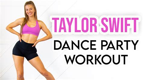 15 Min Taylor Swift Dance Party Workout Full Body Dance Cardio