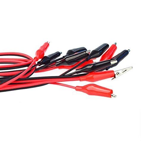 Wobe 3 Groups 1M Test Leads Set With Alligator Clips 39 Inches Double