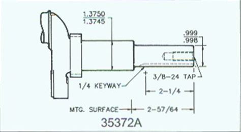 Small Engine Suppliers Engine Specifications And Line Drawings For