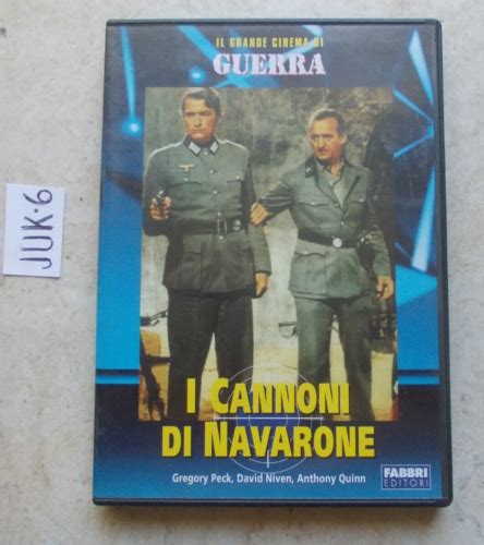 DVD I CANNONI DI NAVARONE PECK QUEEN NIVEN IL GRANDE CINEMA DI GUERRA