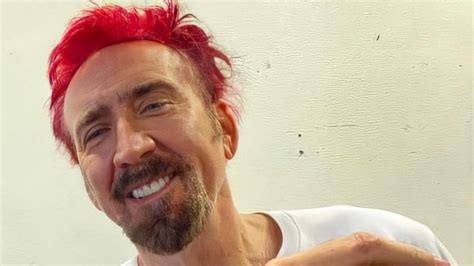 Nicolas Cage Debuts Head-Turning New Look