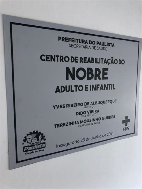 Paulista Inaugura Centro De Reabilita O Adulto E Infantil Paulista