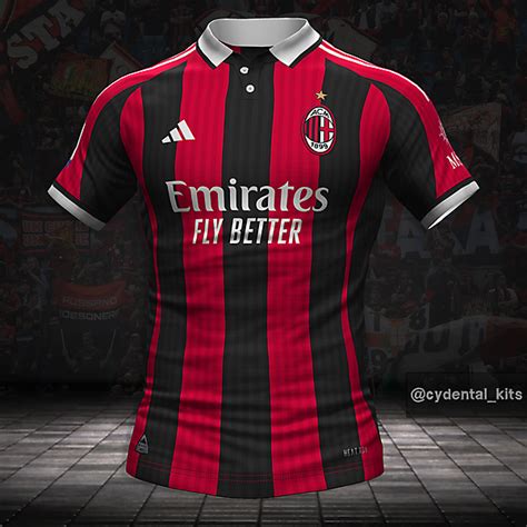 Ac Milan X Adidas Home Concept