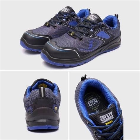 Jual Safety Jogger Cador S1p Blue Biru 43 Shopee Indonesia