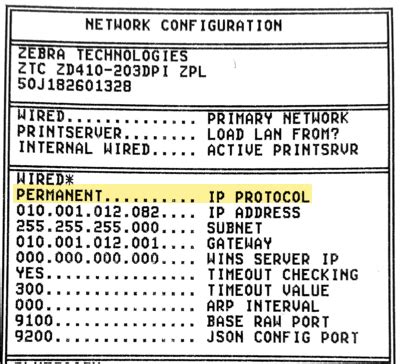 Assign A Static Ip Address To Your Label Printer Dutchie Help Center