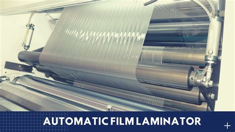 High Speed Automatic Film Laminating Machine YouTube