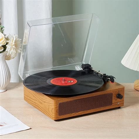 Redwingy Portable Vintage Gramophone Bluetooth Speaker For Living Room