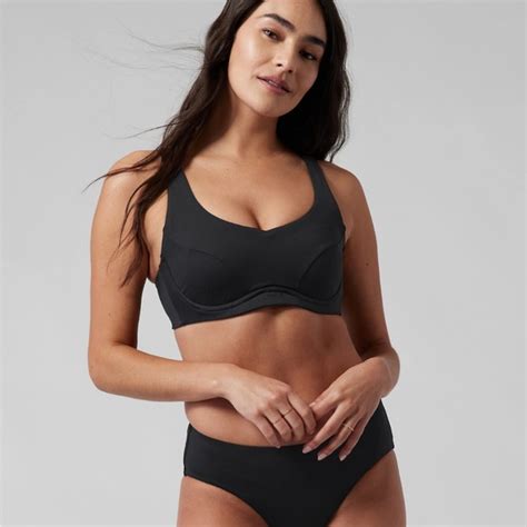 Athleta Swim Nwt Athleta Bondi Bra Cup Bikini Top Cinch Full Bottom