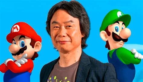 Shigeru Miyamoto Creador De Super Mario Bros Afirma Que El único Digno De Llamarse Creador Es