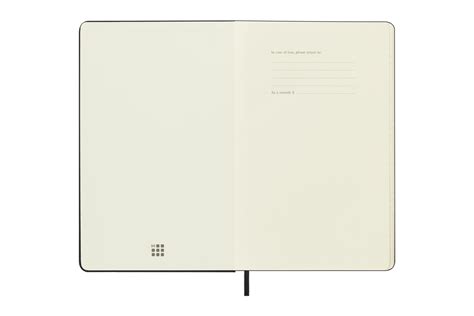 Moleskine M Weekly Horizontal Hardcover Large Black