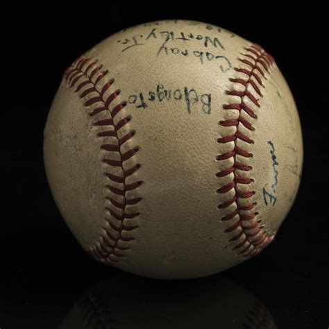 Jackie Robinson Signed Baseball, PSA Authentication | Witherell's ...