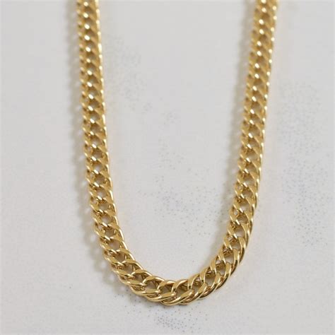 10k Yellow Gold Double Link Chain | 23.5" | – 100 Ways