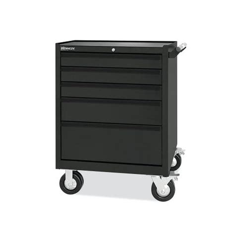 Kennedy 5 Drawer Maintenance Pro Roller Cabinet 1 Per Ea 295mpbk