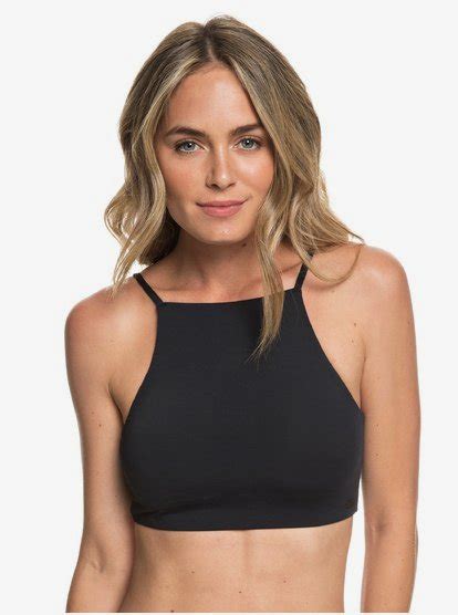 Beach Classics Crop Top Bikini Top Roxy