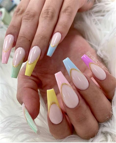 40 Cute Easter Nail Designs To Try This Spring The Glossychic Easter Nails Easter Nail