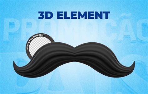 Premium Psd Mustache D Element For Father S Day