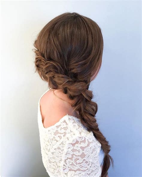 A Side Plait With Plenty Of Romance 💕alliedoeshair Side Braids For