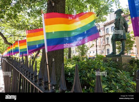 The Stonewall National Monument Is Located In Greenwich Village Nyc