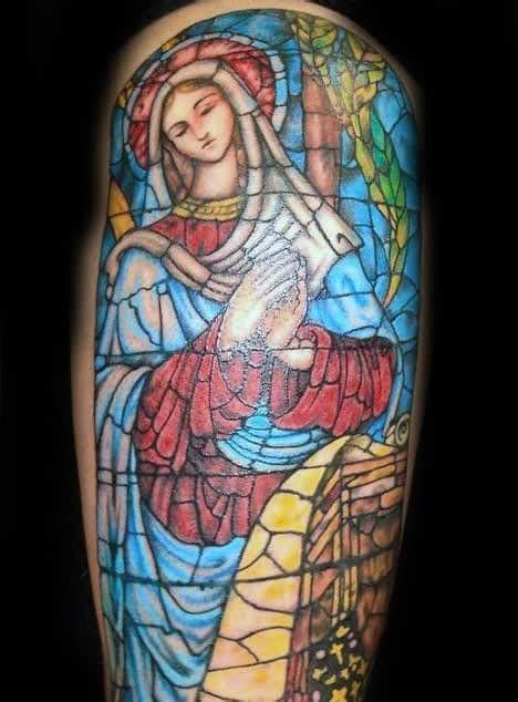 Stained Glass Tattoo Designs For Men A Window To Ink Ideas