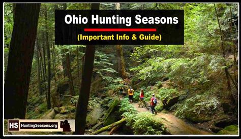 Ohio's Hunting and Trapping Seasons 2024-25