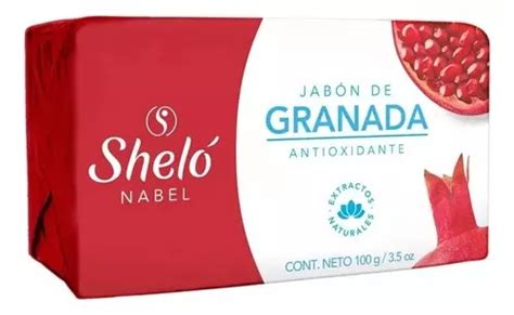 Jabón En Barra De Granada 100gm Shelo Nabel Envío Express Meses Sin