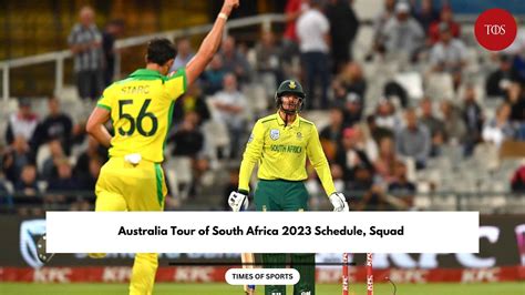 SA vs AUS 2023 Schedule, Squad | Australia Tour of South Africa