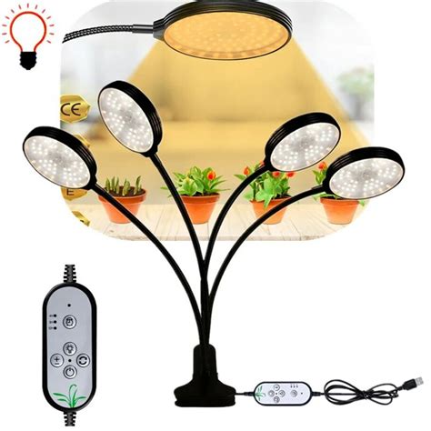 Luz LED USB de 5V para cultivo de plantas lámpara Phyto de espectro