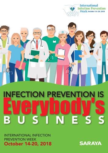 SARAYA Celebrate The International Infection Prevention Week October