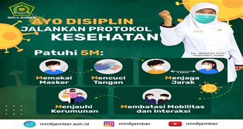 Ayo Disiplin Jalankan Protokol Kesehatan Patuhi M Min Jember