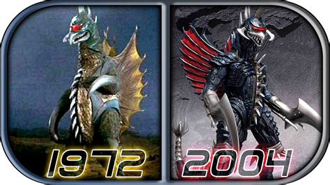 Evolution Of Gigan In Movies And Tv 2018 1972 2004 Godzilla King Of The