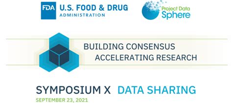 FDA PDS Symposium X Data Sharing CEO Roundtable