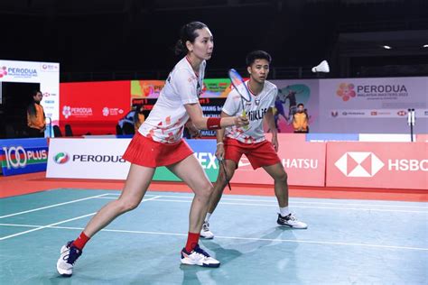 Foto Hasil Singapore Open 2023 Kalah Dari Wakil Denmark Langkah