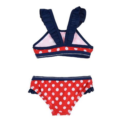 Red Polka Dot Minnie Mouse Bikini BrandAlley