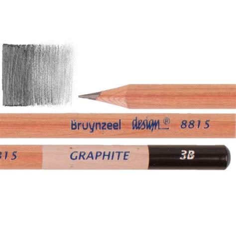 Artists Graphite Pencil Bruynzeel Design 8815 3B Слънчоглед