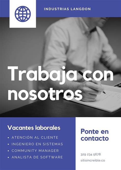 Plantillas De Anuncios Para Vacantes De Empleo Gratis Canva