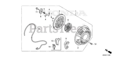 Honda GX240 UT2X QA2 GCBJT Honda Engine Made In Thailand SN