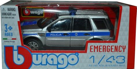 BBURAGO METALOWE POLICJA LAND ROVER FREELANDER 2 12580339957