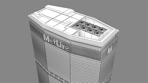 Metlife Building New York 3d Turbosquid 2052157