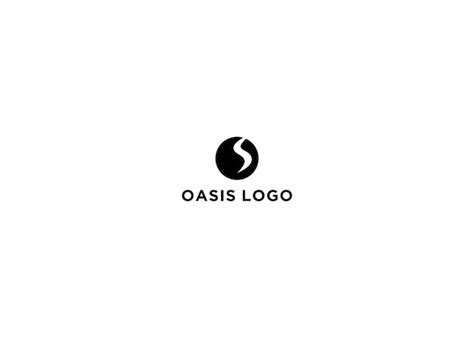 Premium Vector | Oasis logo design vector illustration