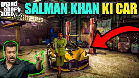 GTA 5 SALMAN KHAN WALI CAR KO MODIFIED KARWA DIYA PURE GOLD YouTube